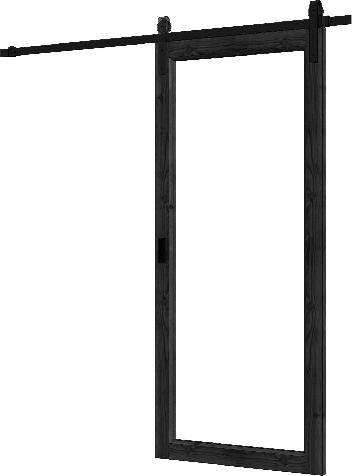 Trendhout Steel Look Schuifdeur Enkel 89 x 206 cm - Afbeelding 1